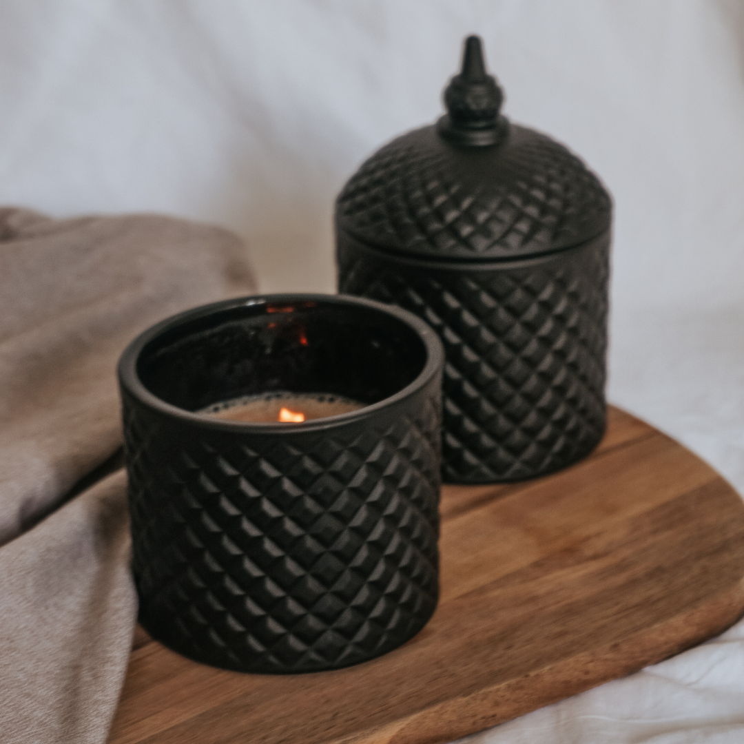 Black Noir Woodwick Candle