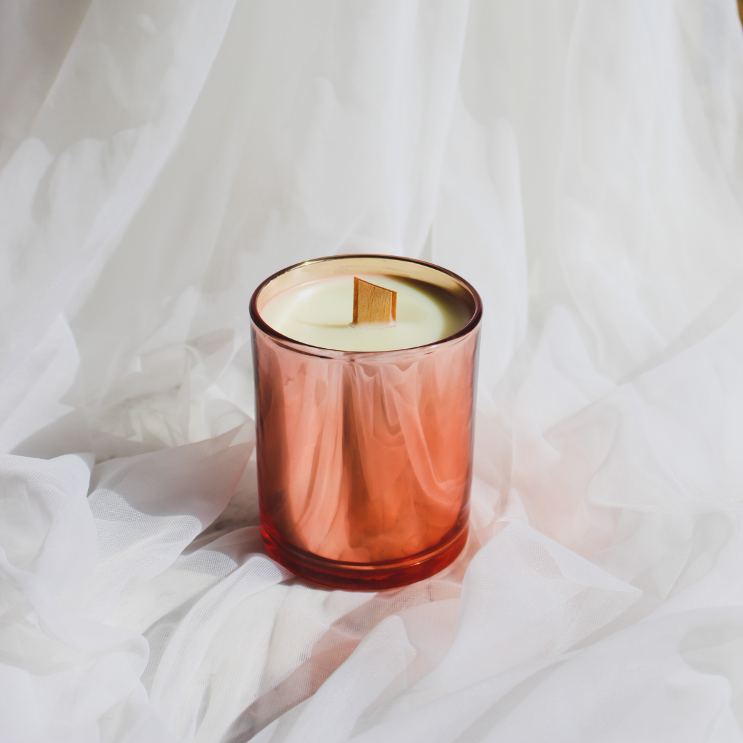 Rose Gold Woodwick Candle