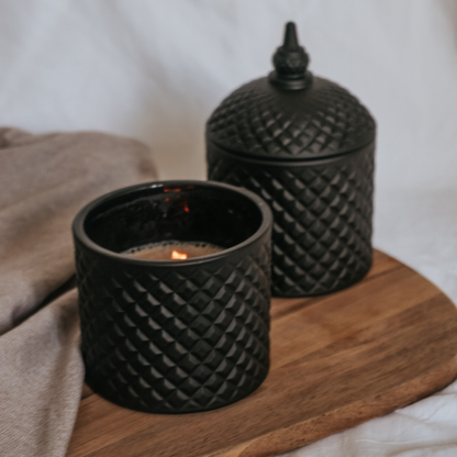 Black Noir Woodwick Candle